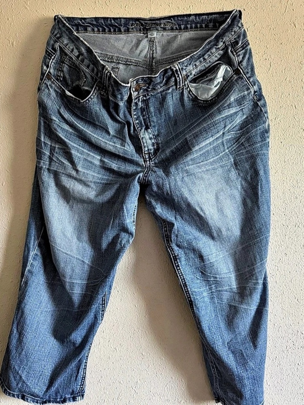 Cato Platinum Straight Leg Jeans in Blue Waist 18